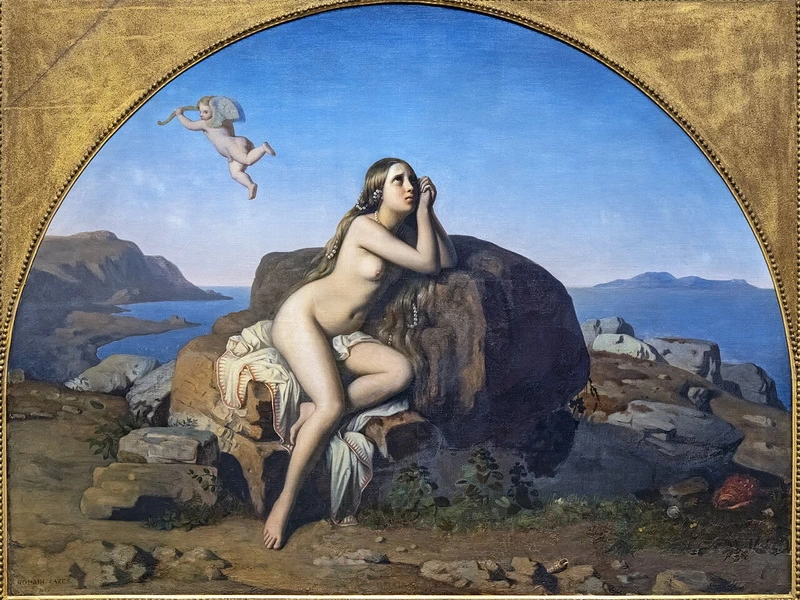 1810-Romain Cazes - Arianna abbandonata - Musée Ingres Montauban